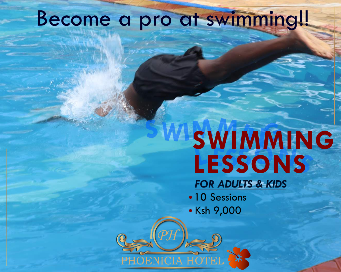Swimming lessons for both adults and kids.